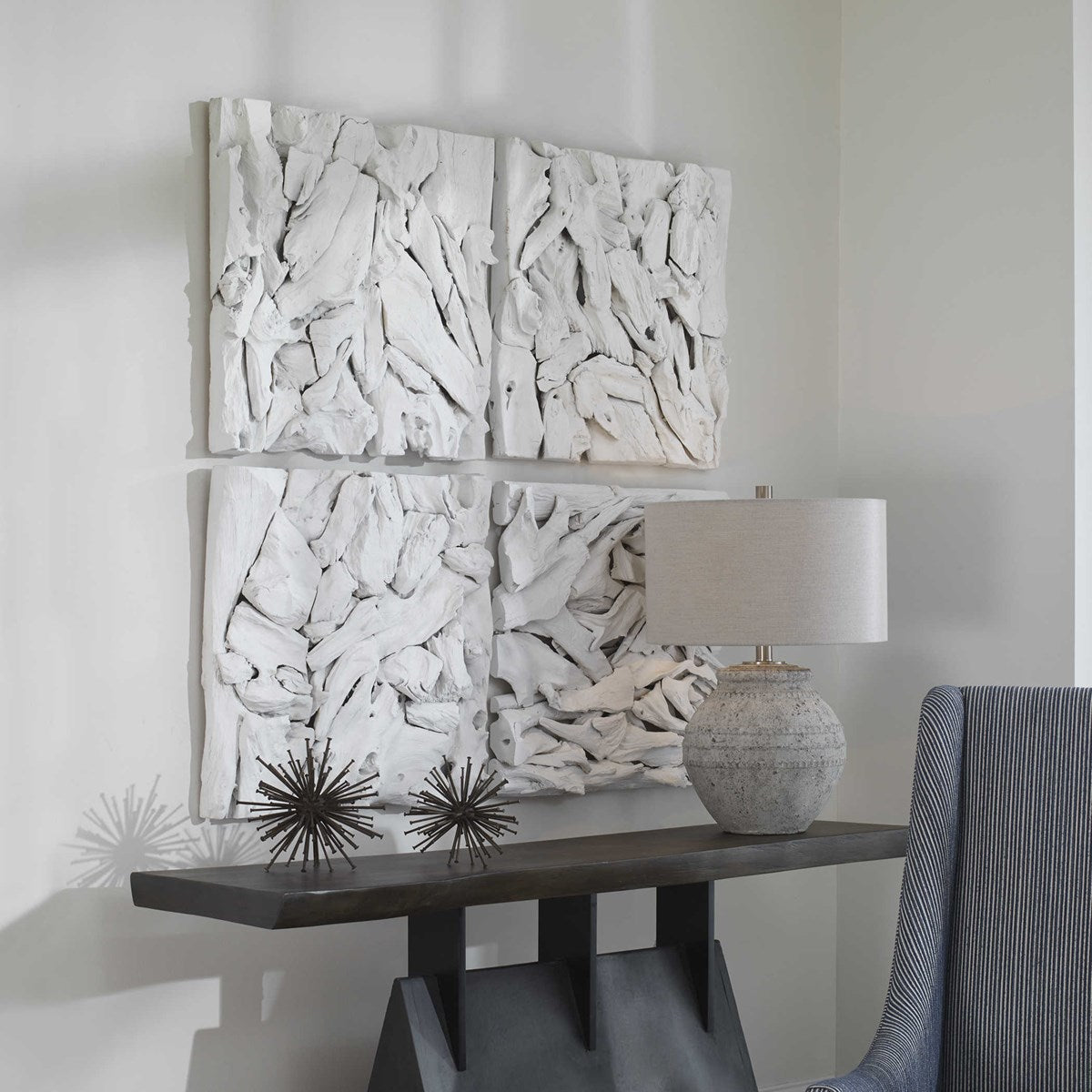 Rio Wood Wall Decor (Whitewashed)