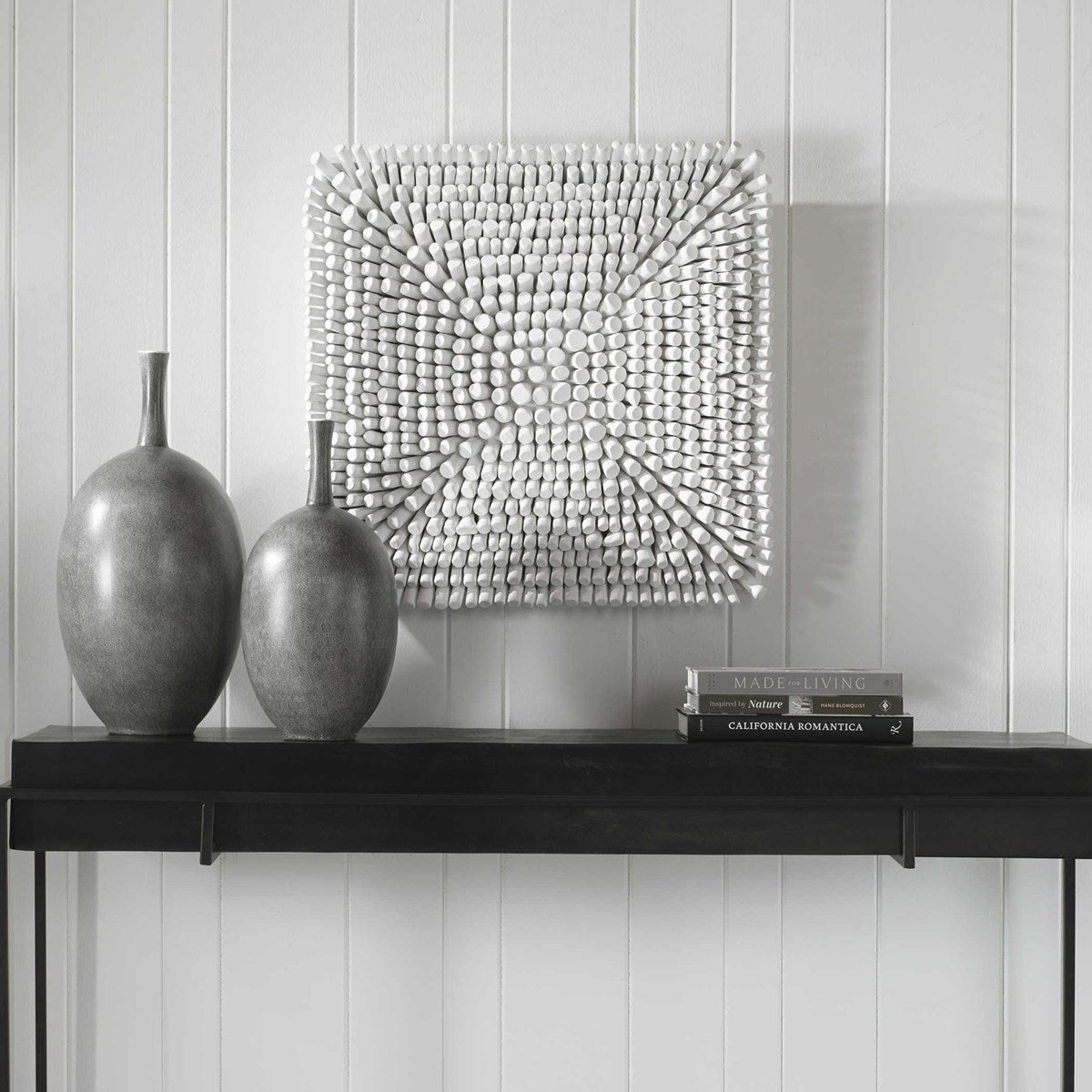 Portside Wood Wall Panel (White)