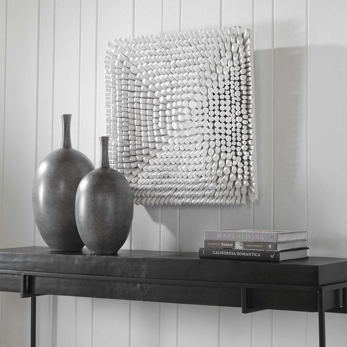 Portside Wood Wall Panel (White)