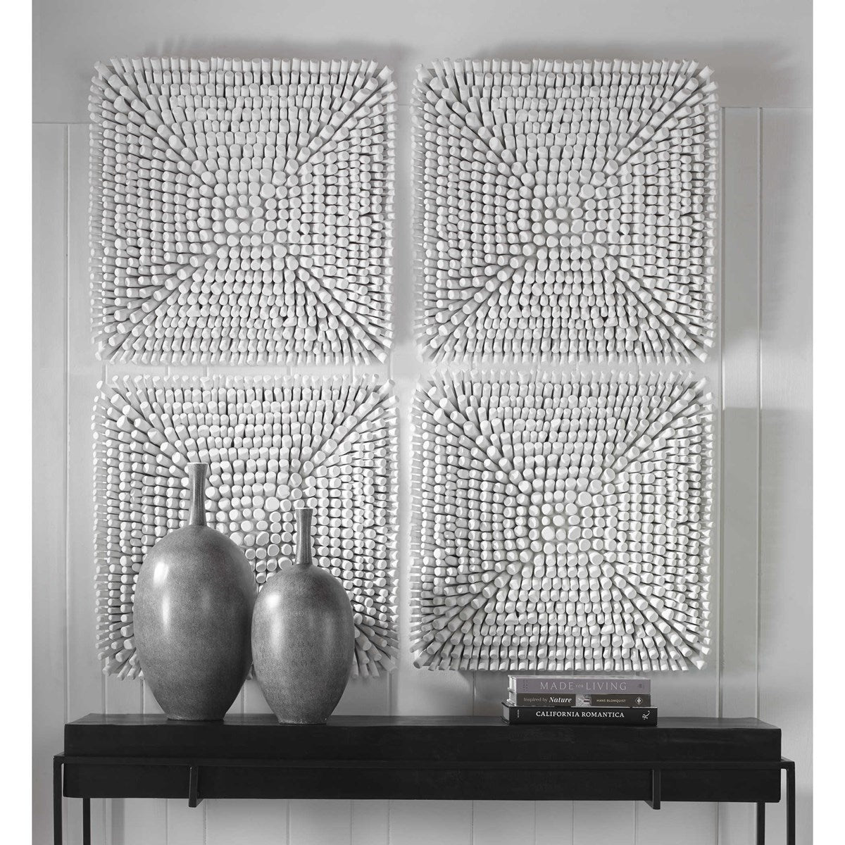 Portside Wood Wall Panel (White)