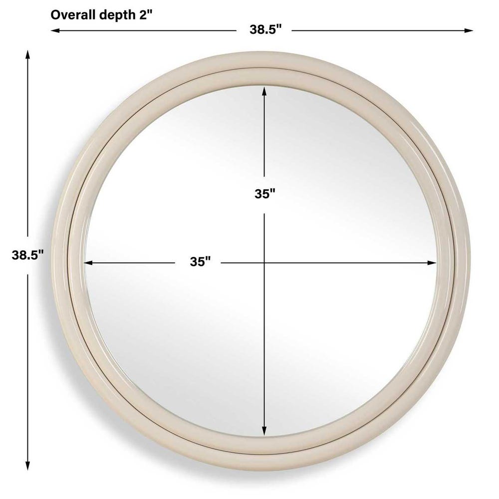 Florian Round Mirror