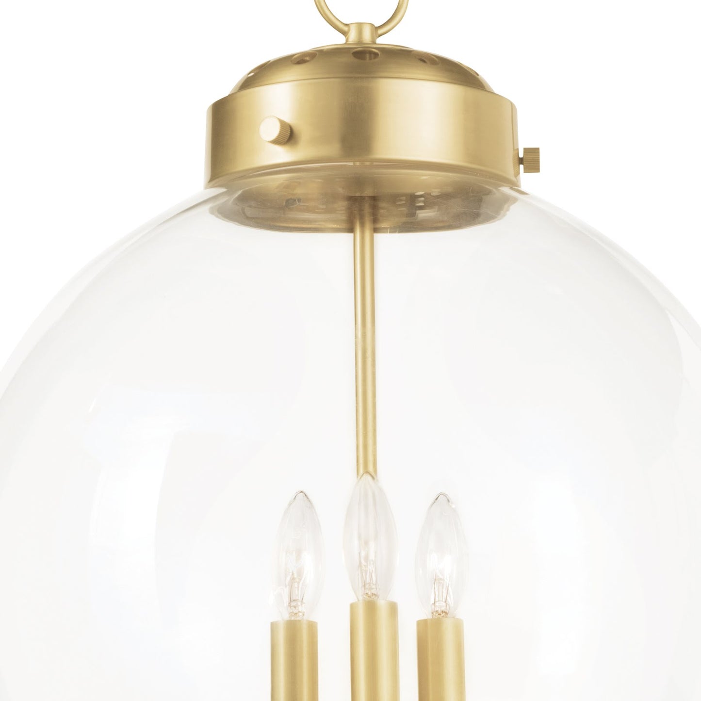 Globe Pendant (Natural Brass)
