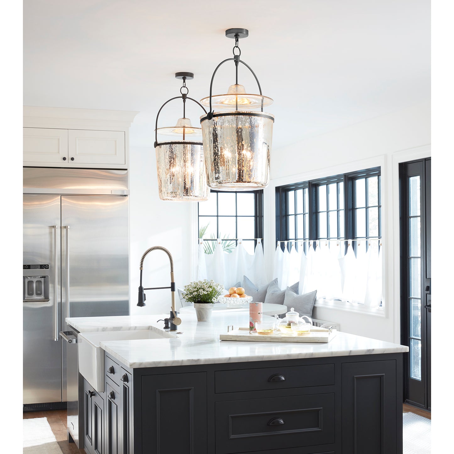 Emerson Bell Jar Pendant Large (Oil Rubbed Bronze)