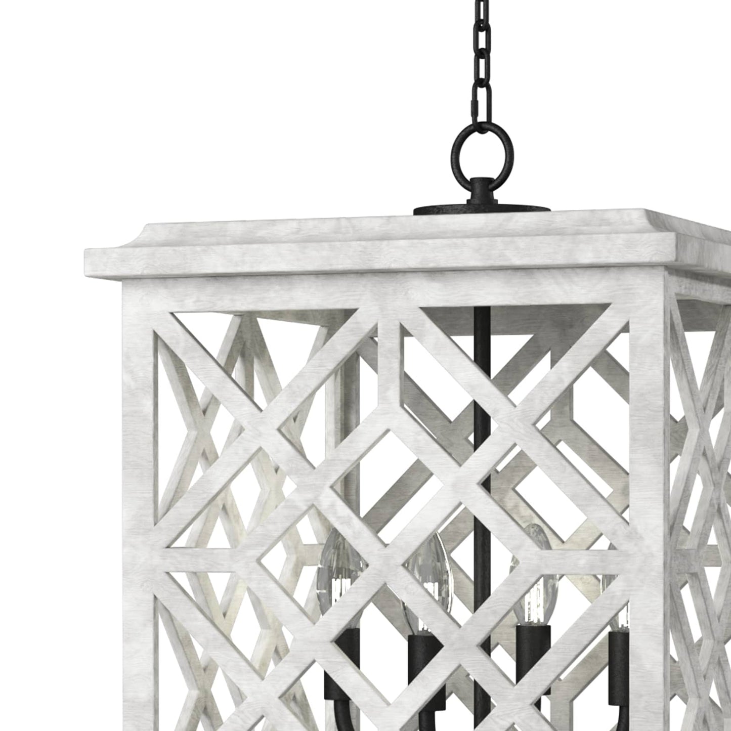 Chatham Wood Lantern (White)