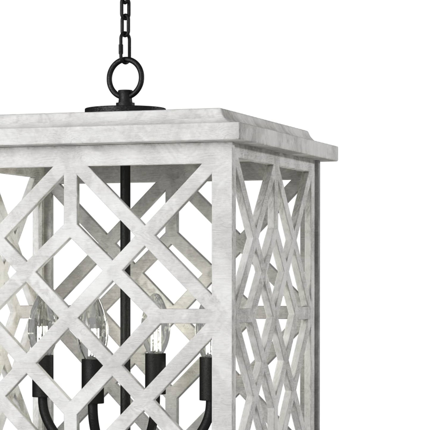 Chatham Wood Lantern (White)