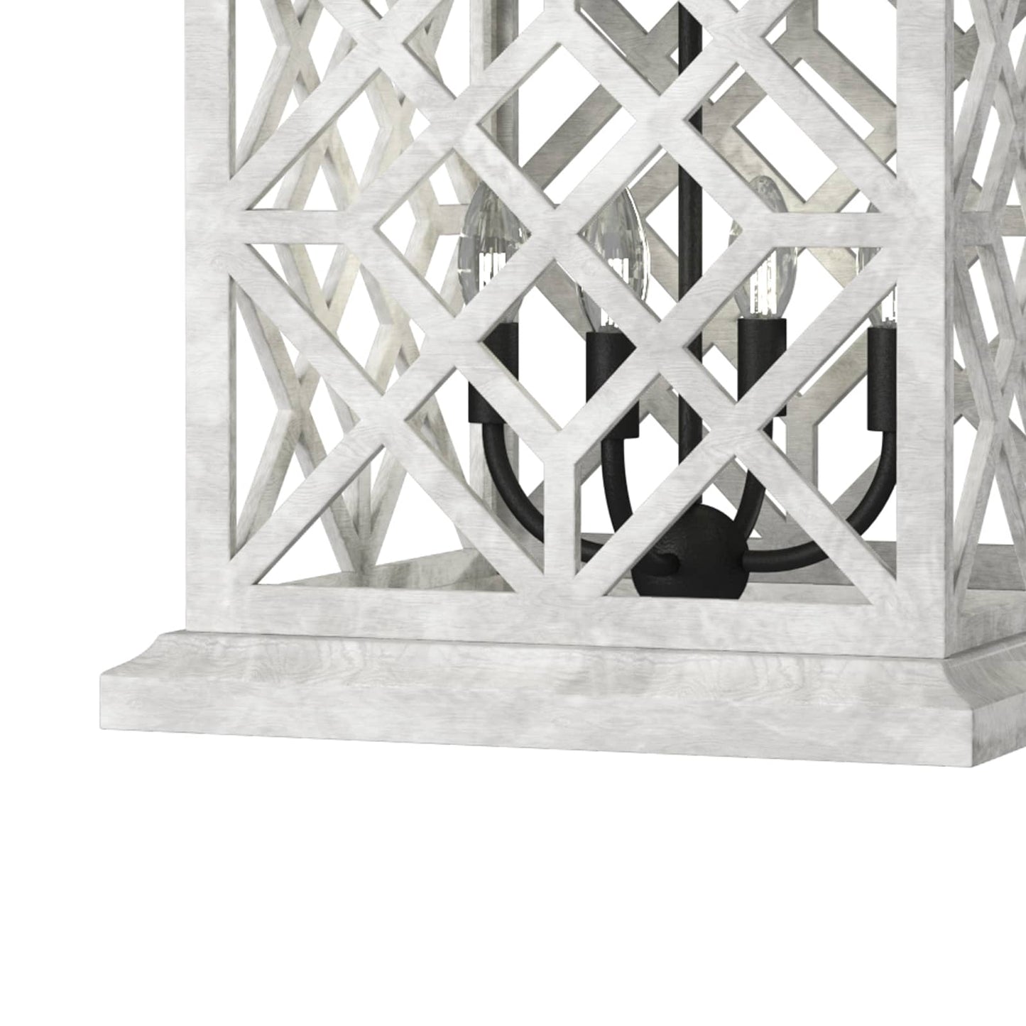 Chatham Wood Lantern (White)