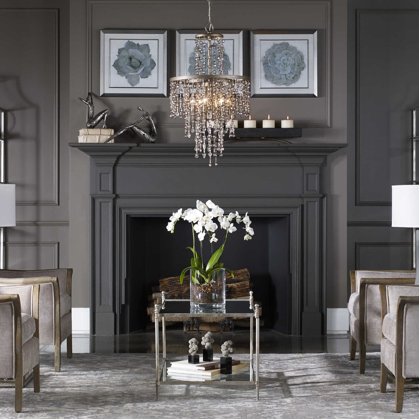 Valka 6 Light Chandelier