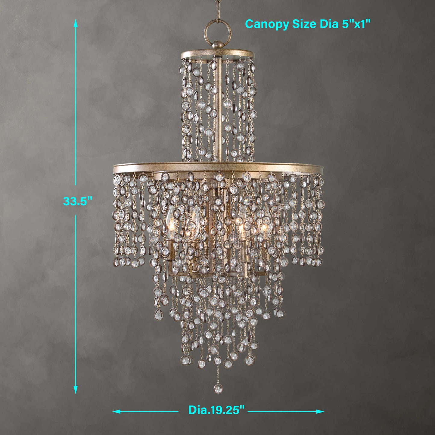 Valka 6 Light Chandelier