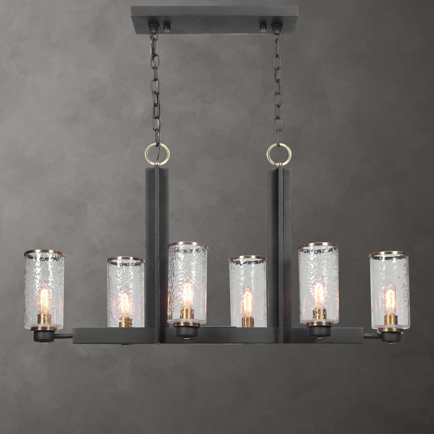 Jarsdel 6 Light Chandelier
