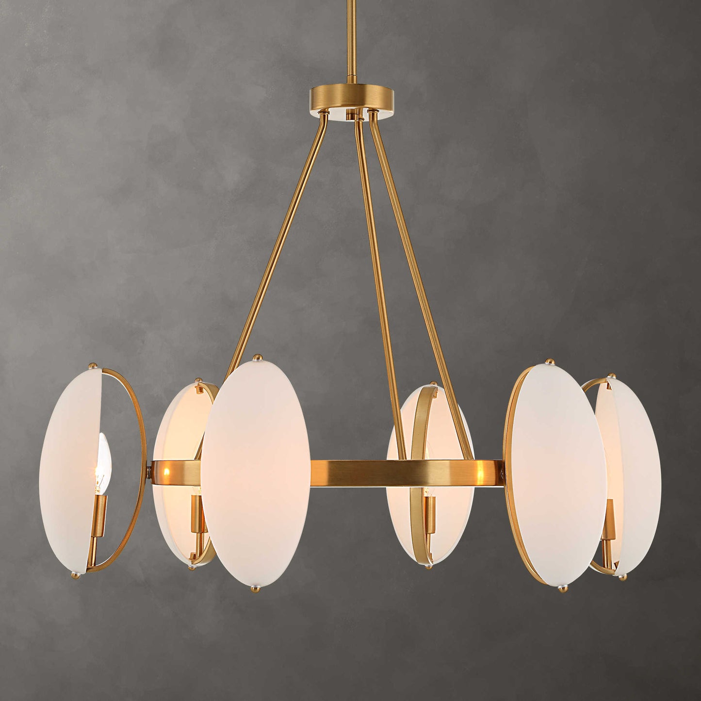 Oviform 6 Light Chandelier