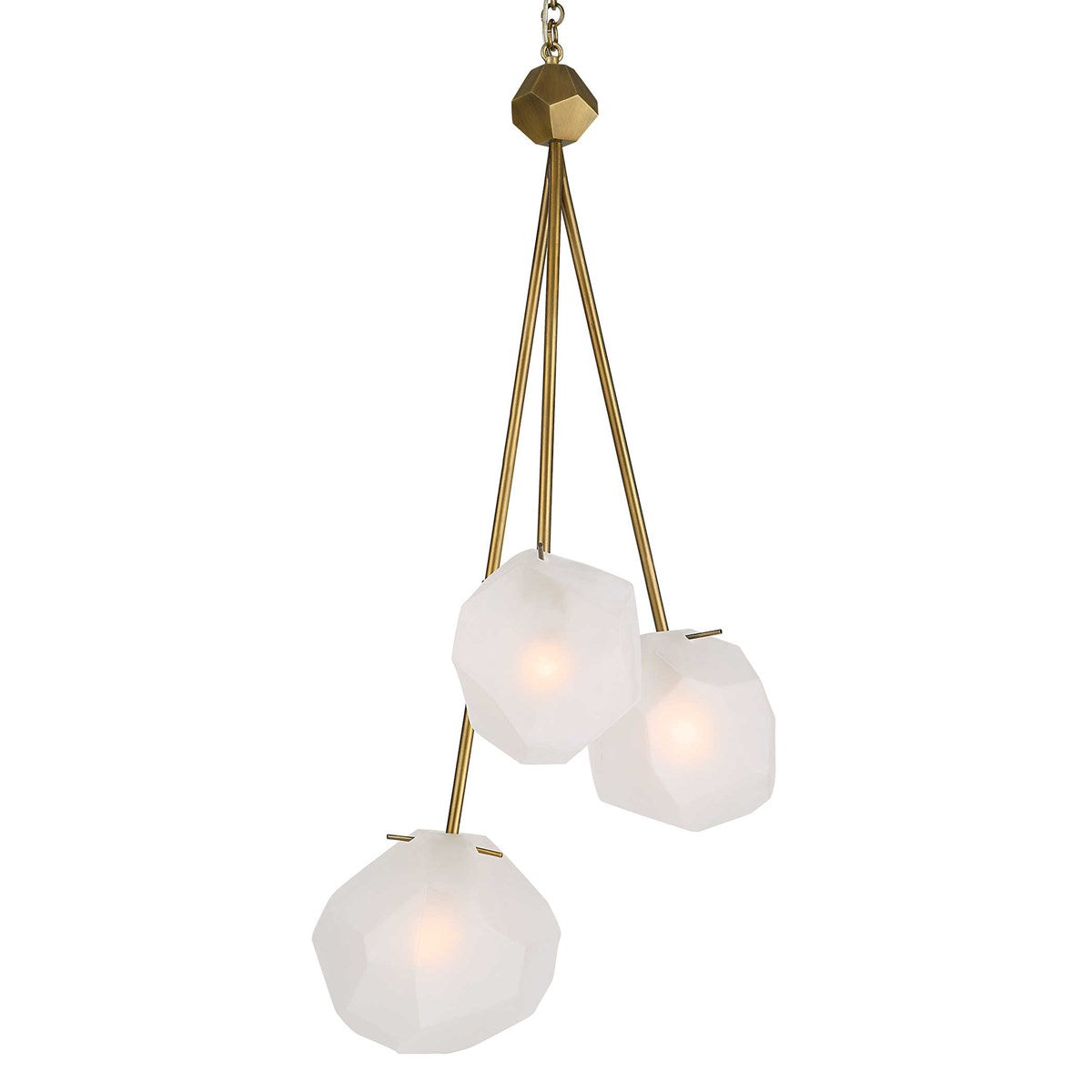 Geodesic 3 Light Chandelier