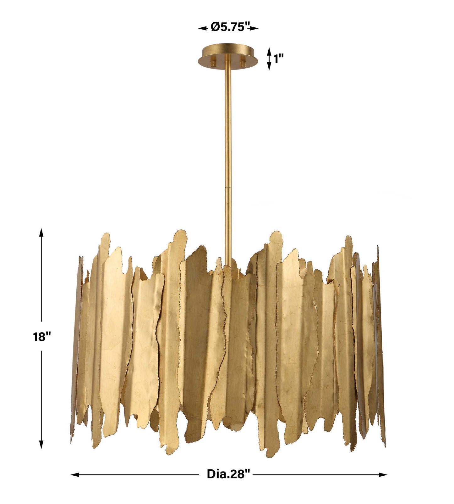 Golden Gate 8 Light Chandelier