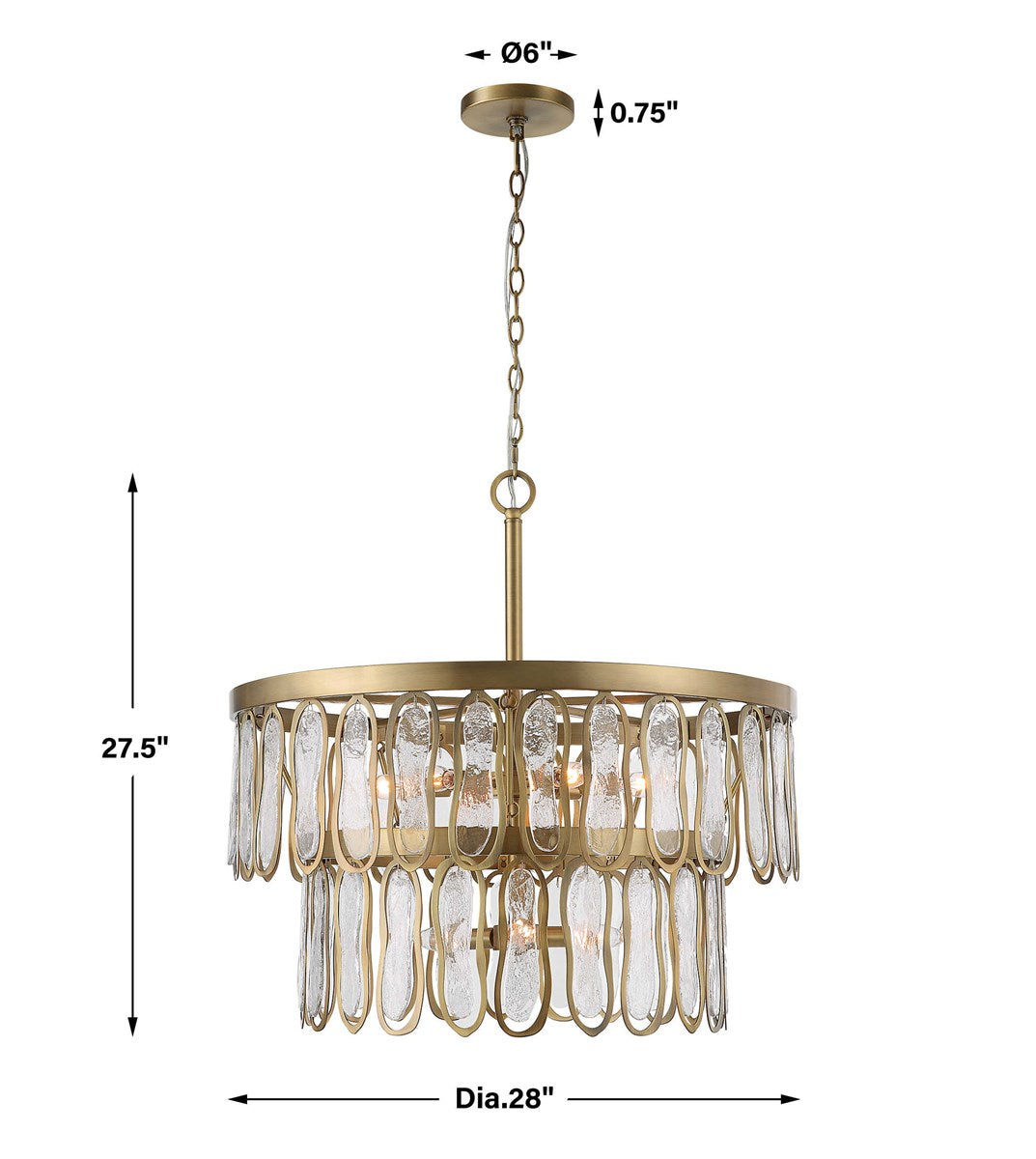 Aurelie 9 Light Chandelier