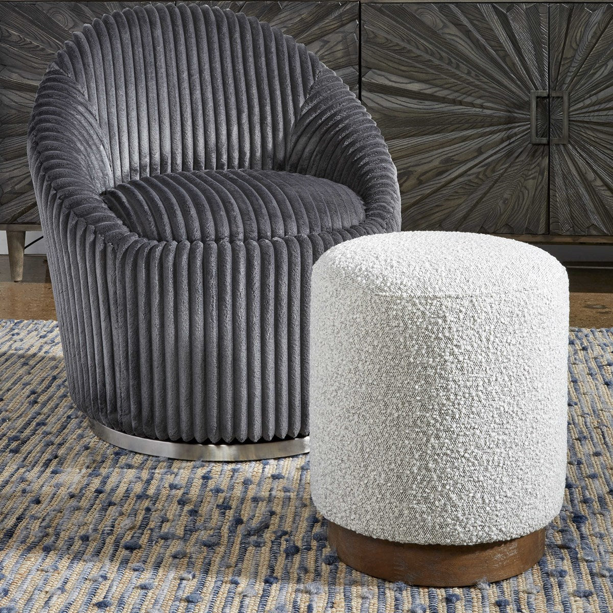 Avila Ottoman (Gray)