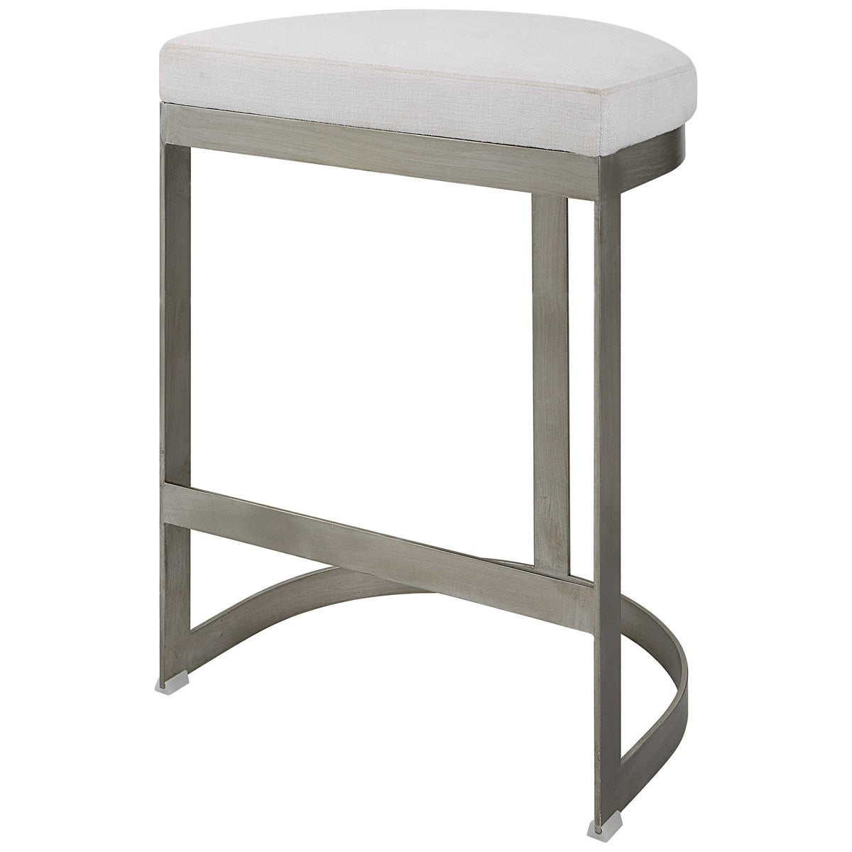 Ivanna Counter Stool (Silver)