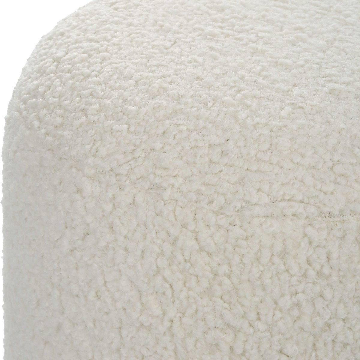 Arles Ottoman (White)