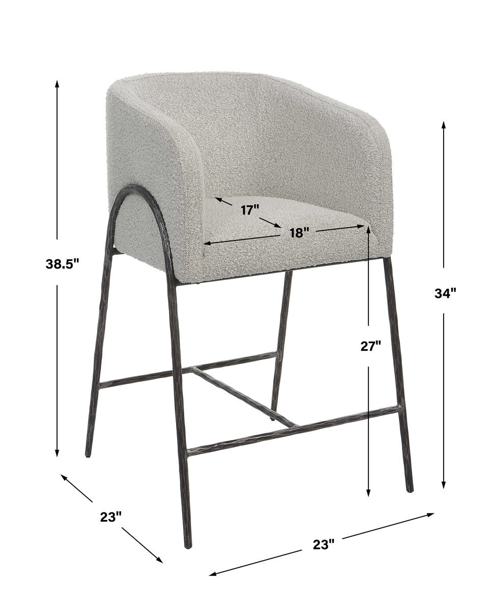 Jacobsen Counter Stool (Gray)