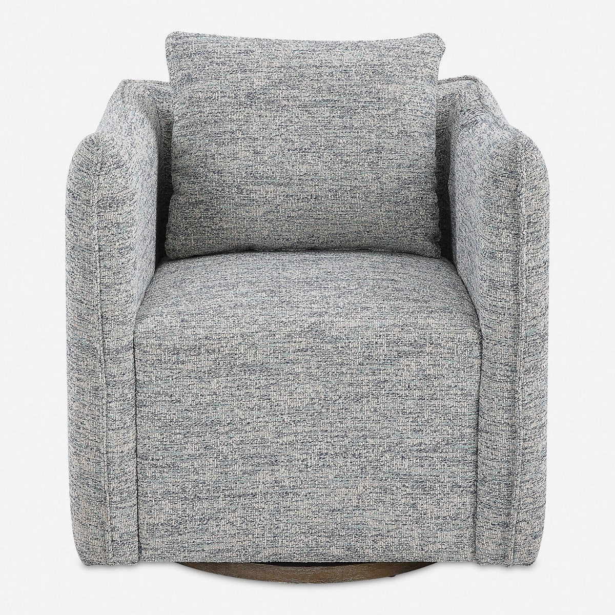 Corben Swivel Chair (Blue)