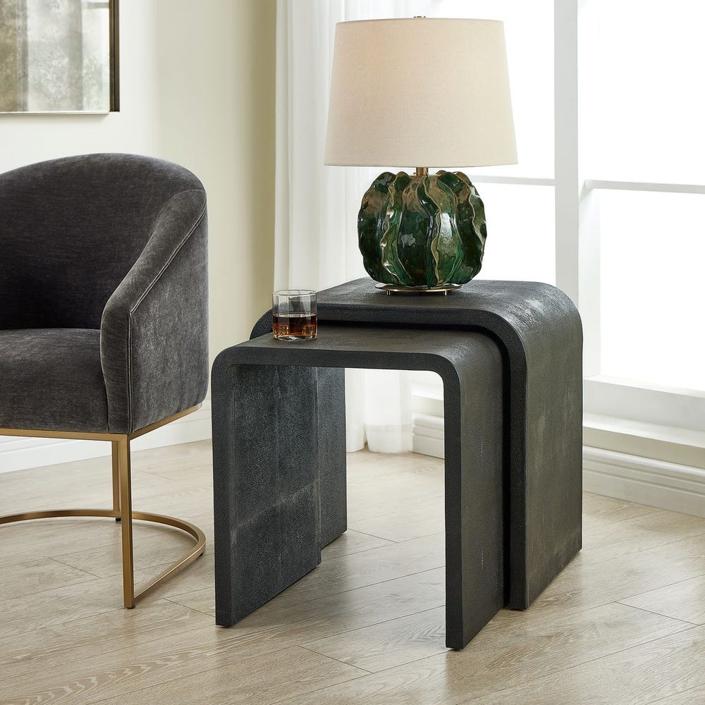 Interpose Side Table, S/2