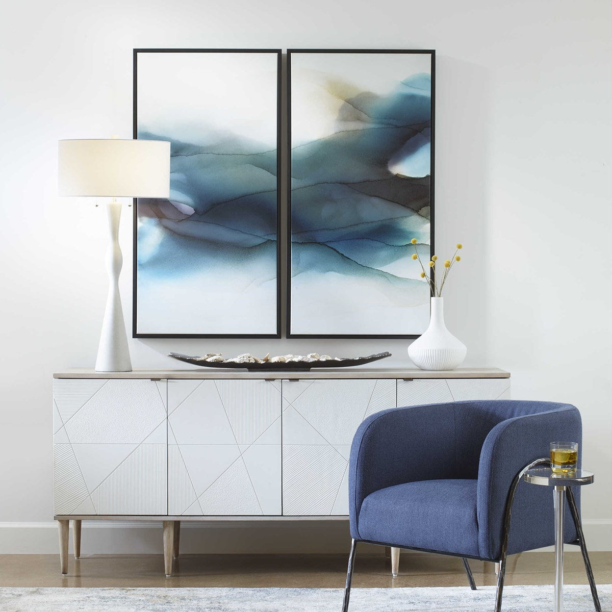 September Desert Wall Art S/2