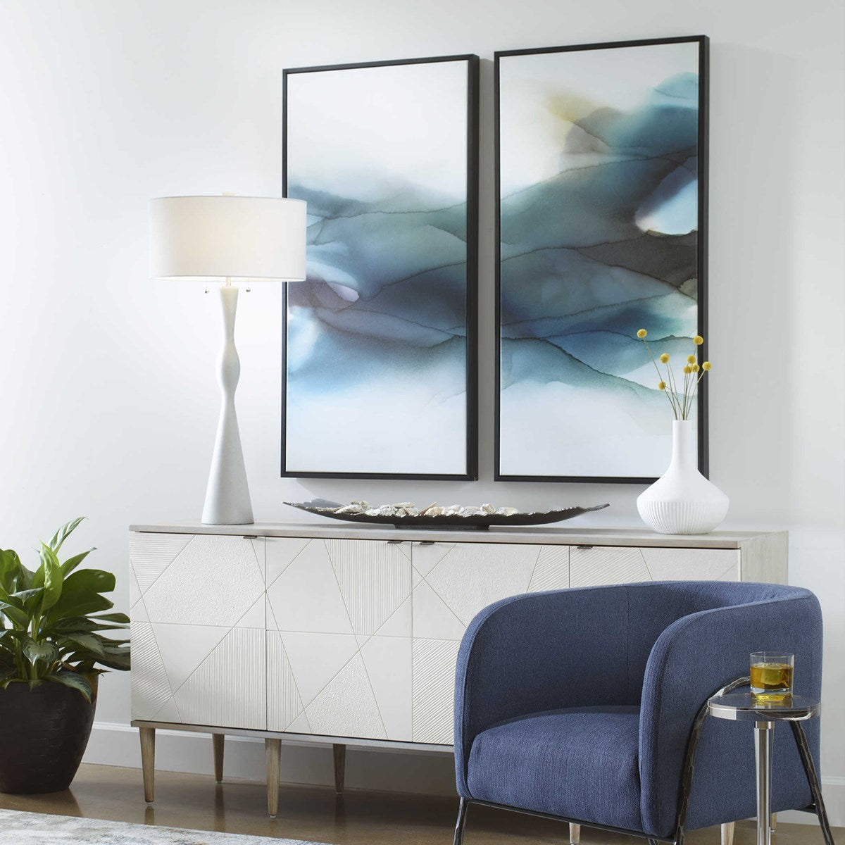 September Desert Wall Art S/2