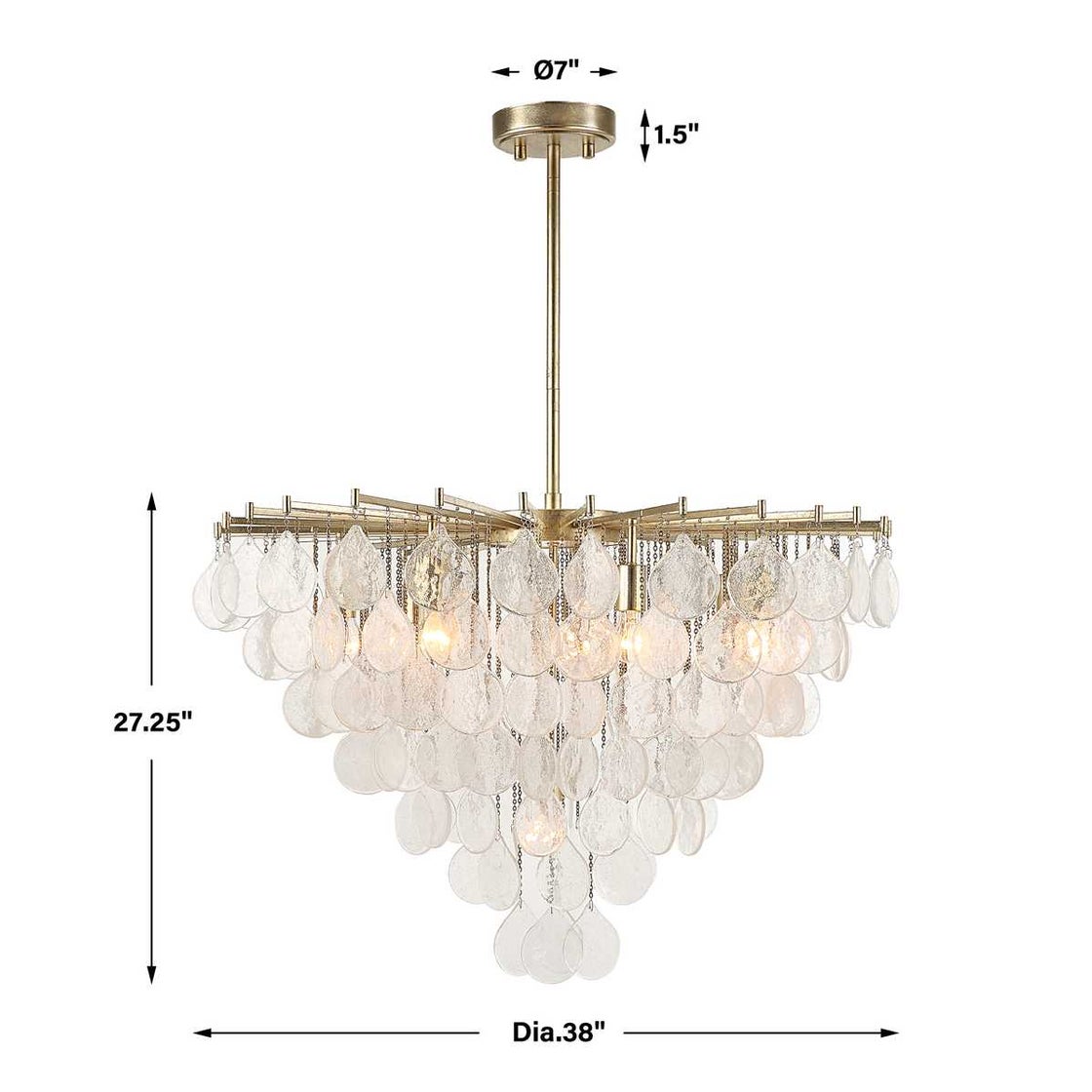 Goccia 8 Light Chandelier