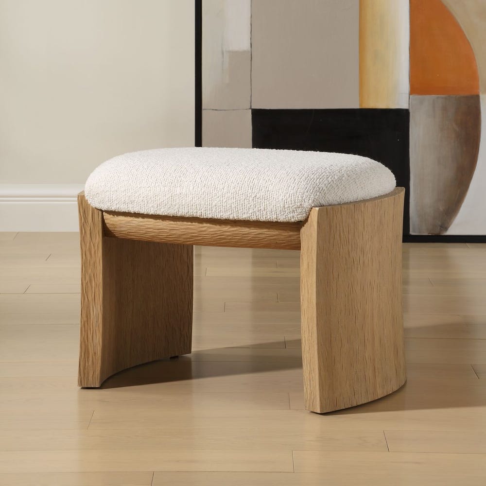 Port Small Bench, Natural