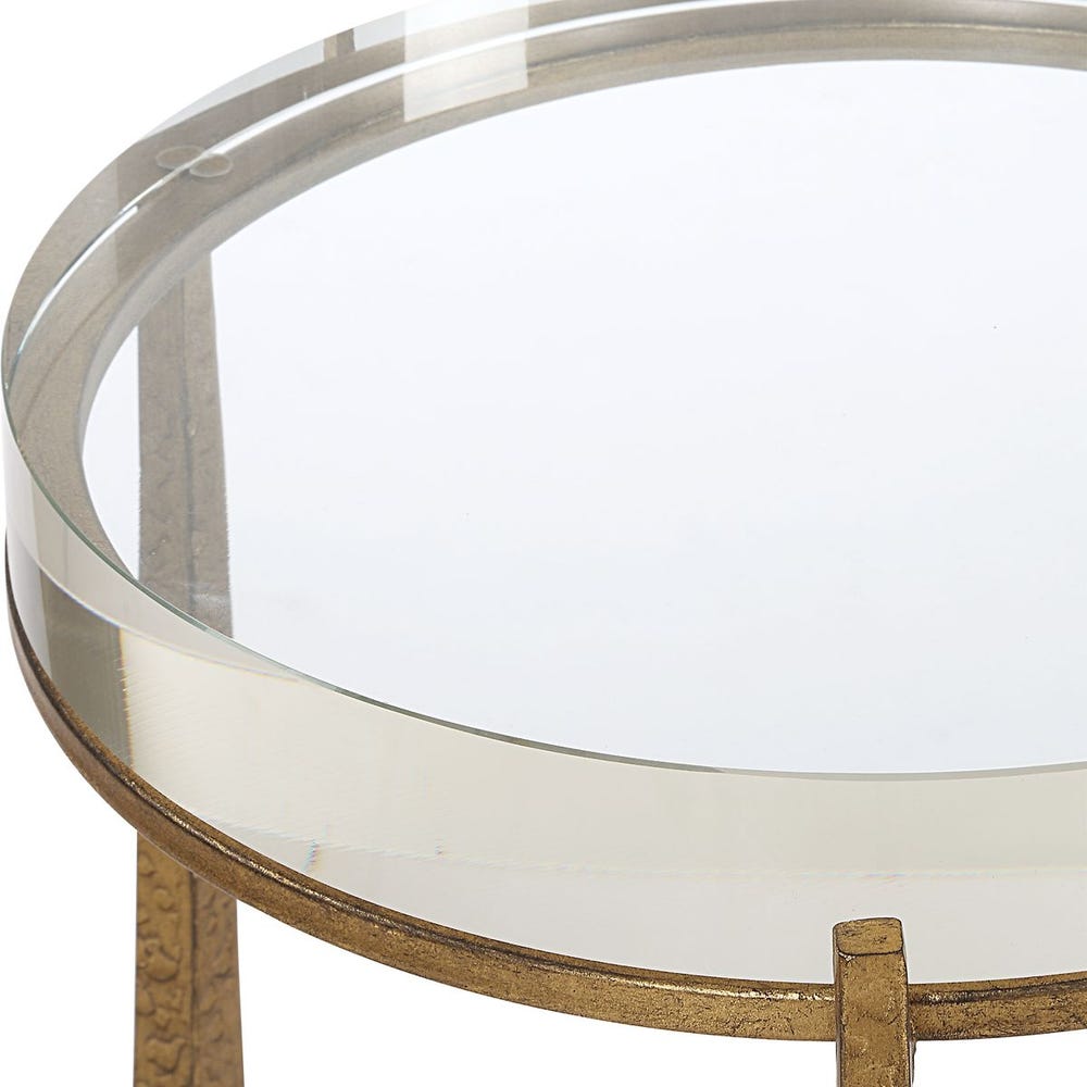 Midas Accent Table, Round