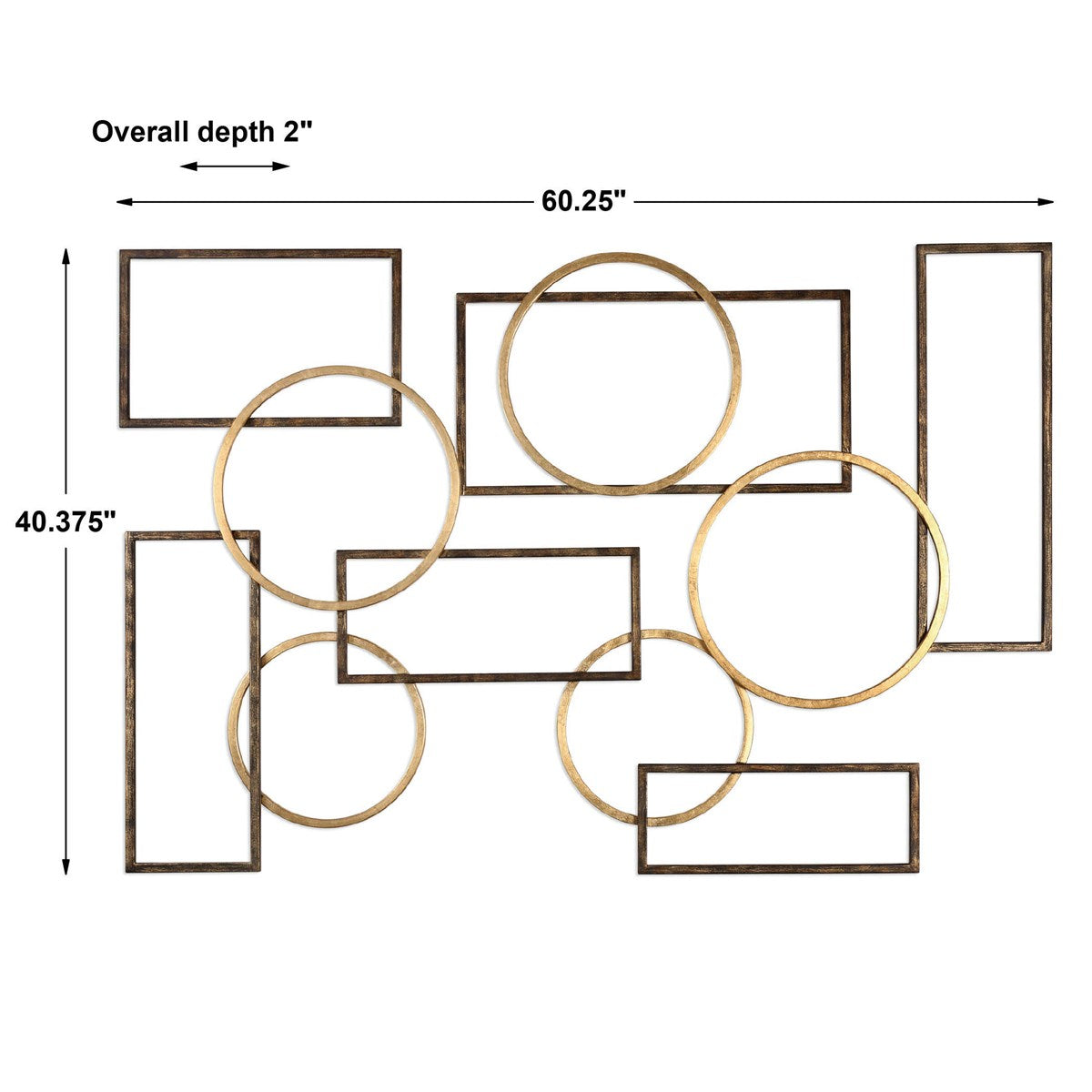 Elias Wall Decor (Gold)