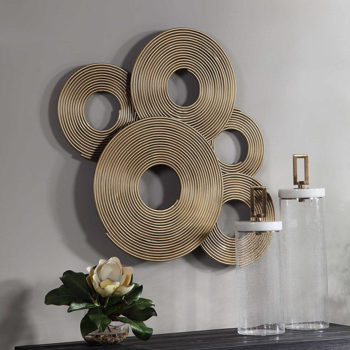 Ahmet Wall Decor Gold Finish