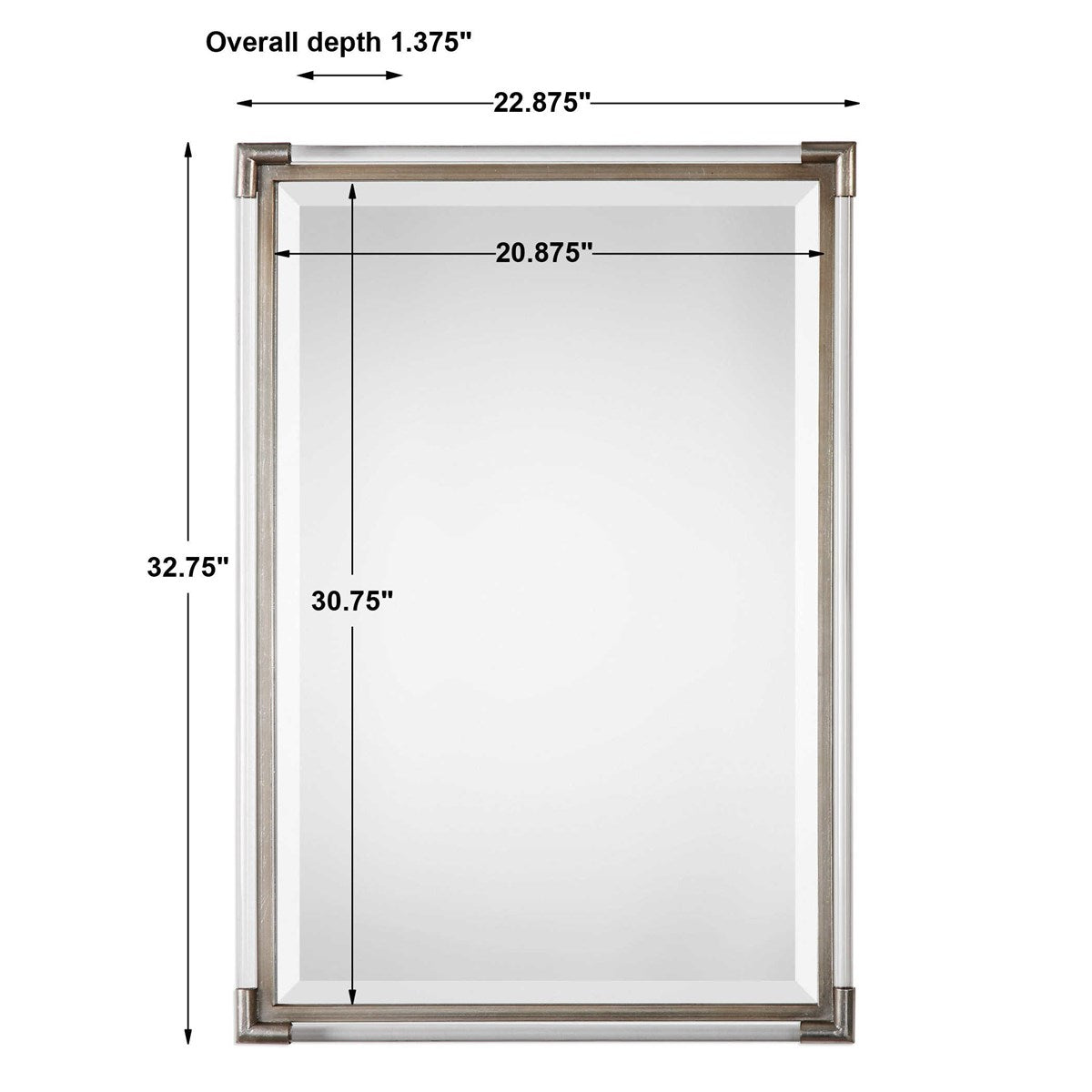 Mackai Mirror (Silver)