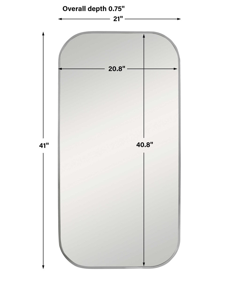 Taft Mirror (Polished Nickel)