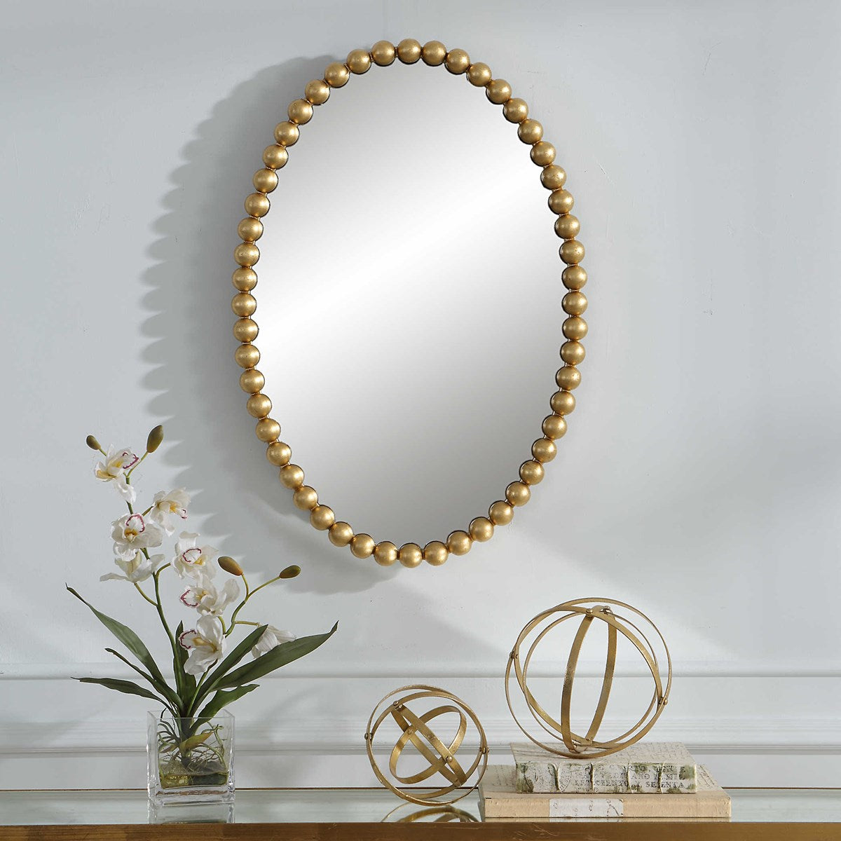 Serna Mirror (Gold)