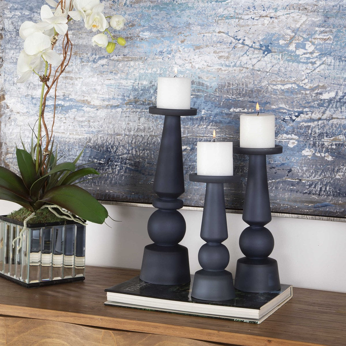 Cassiopeia Candleholders, S/3