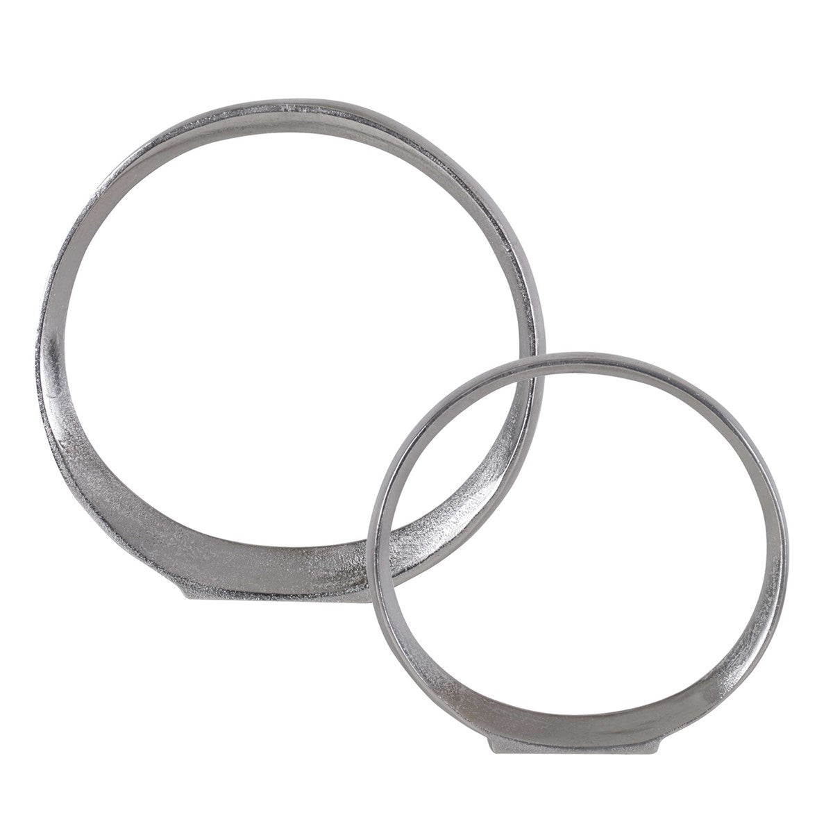 Orbits Ring Sculptures, Nickel, S/2