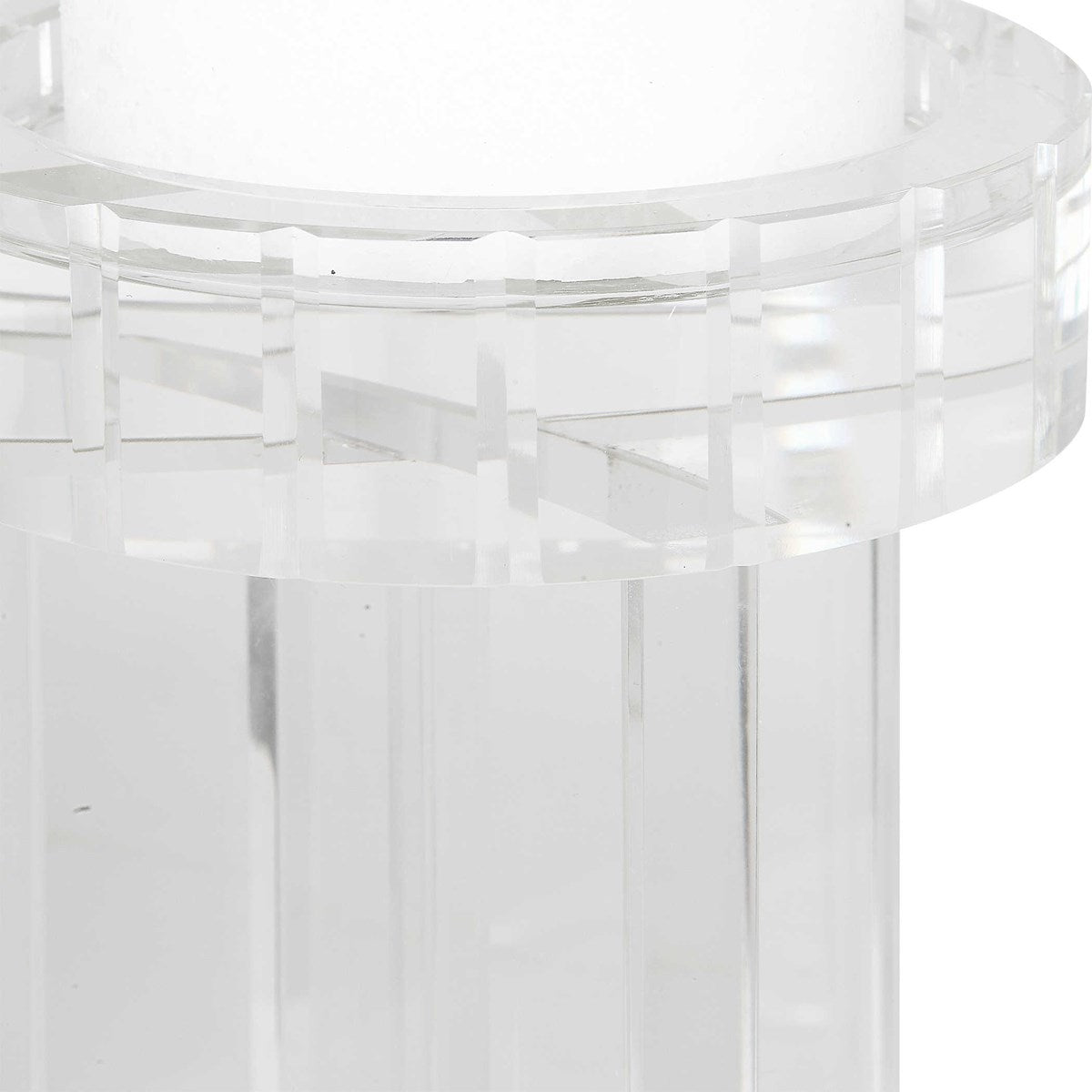 Crystal Candleholder S/2