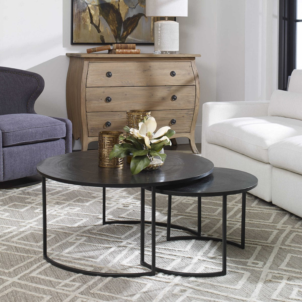 Barnette Nesting Coffee Table S/2