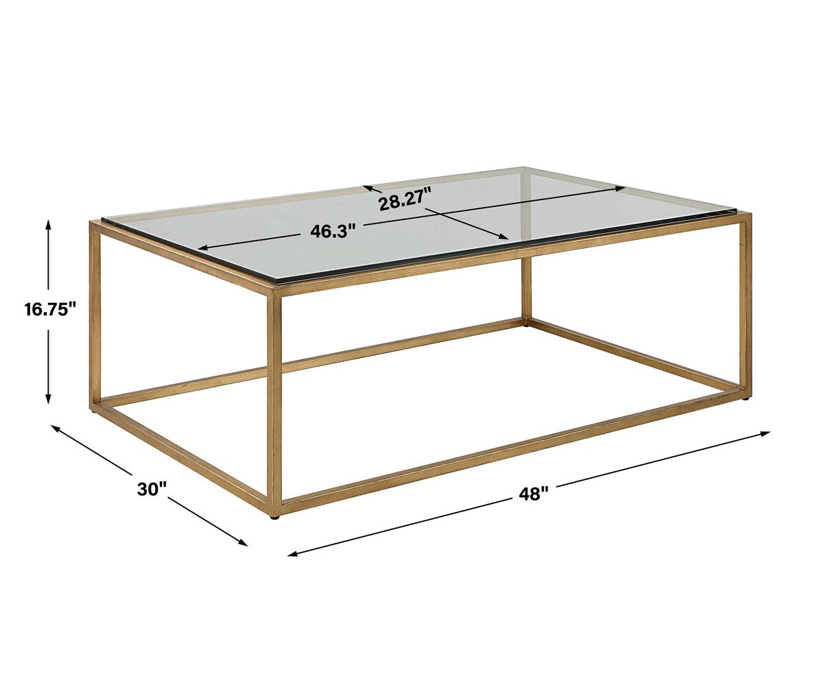 Bravura Coffee Table (Gold)