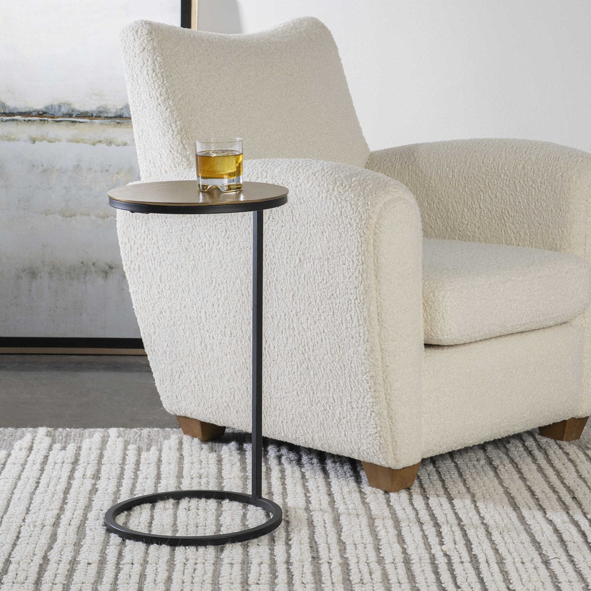 Brunei Accent Table (Gold)