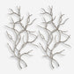 Silver Branches Wall Decor S/2