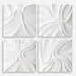 Snowdrift Wall Decor S/4