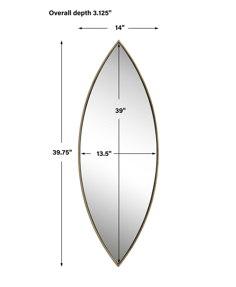 Ellipse Mirror (Gold)