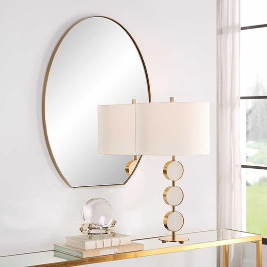 Cabell Mirror (Brass)