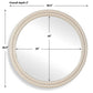 Florian Round Mirror