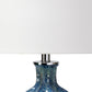 Antigua Ceramic Table Lamp (Blue)