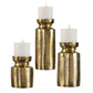 Amina Candleholders S/3