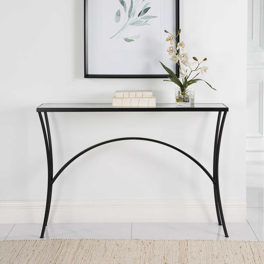 Alayna Console Table (Black)