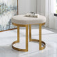 Infinity Accent Stool (Gold)