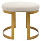 Infinity Accent Stool (Gold)