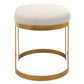 Infinity Accent Stool (Gold)